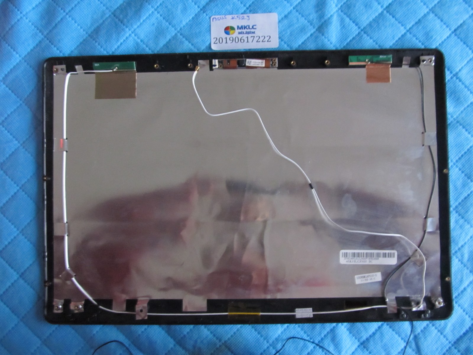 Asus k52 cover ekran arka kapak lcd back cover(tamirli)