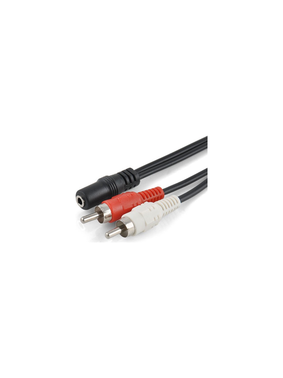 Alfais 4823 3.5mm Stereo To 2rca Tos Çevirici Dönüştürücü Adaptör Kablosu - 40CM