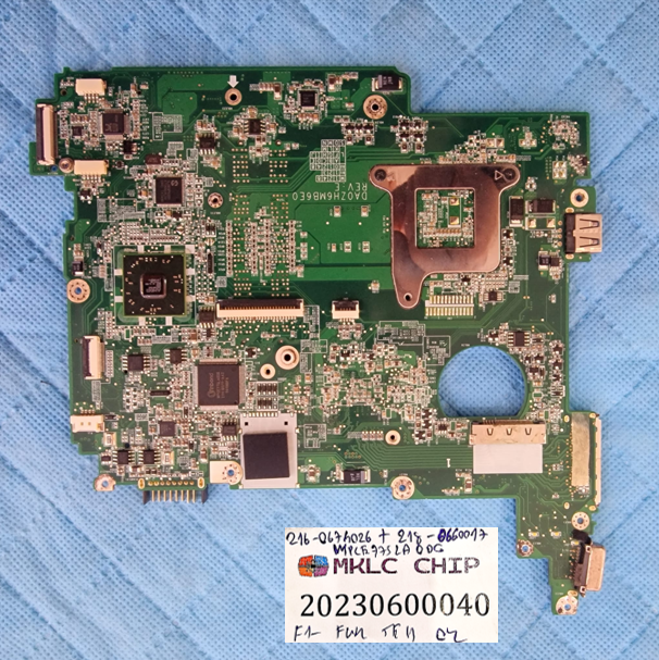 ACER Acer ferrari one 200 anakart _DA0ZH6MB6E0 Anakart amd cpu ati vga orjinal_ küçük görsel 2