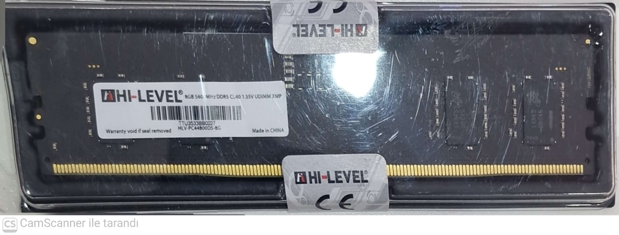 HI-LEVEL 8 GB DDR5 5600MHZ CL40 1.25V