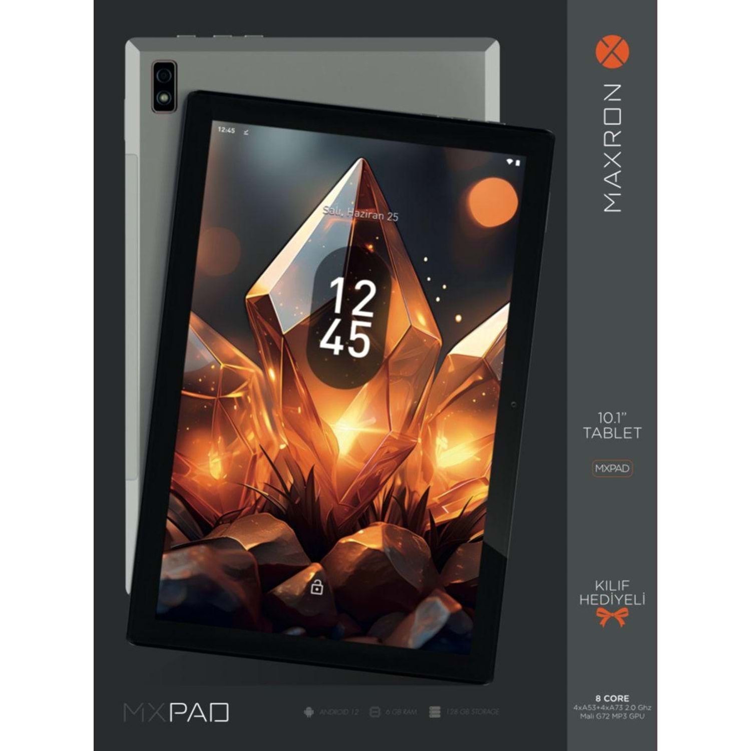MAXRON MXPAD 10 inç 6GB RAM 128 GB HAFIZA -TABLET
