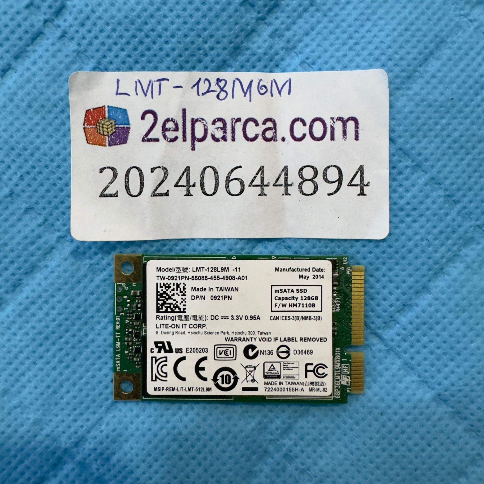 Msata 128 gb lmt-128l9m ssd