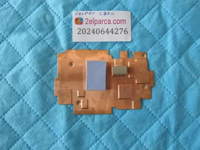 Casper c350 soğutucu bakir (heatsink) termak pedler üzerinde orjinal ürün