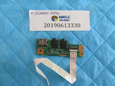 Fujitsu siemens a544 usb port flex ve ses karti orjinal ürün