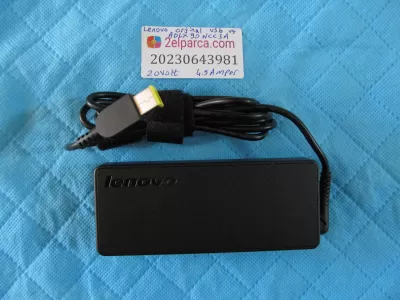 Lenovo orjinal adaptör usb uç adlx90ncc3a 20volt 4.5amper 90watt orjinal ürün