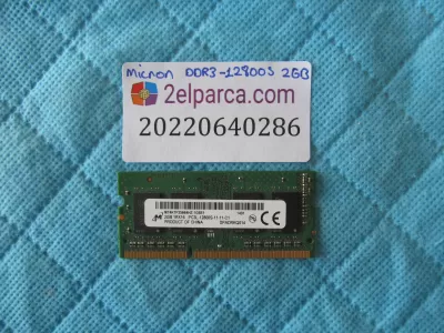 Micron 2gb ddr3l 12800s 11-11-c1 ram bellek orjinal ürün