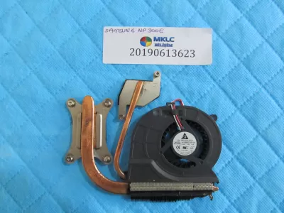 Samsung np300e fan bakir soğutucu (heatsink)