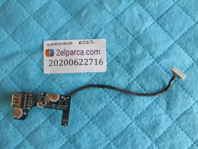 Samsung r522 usb port flex ve tetik karti
