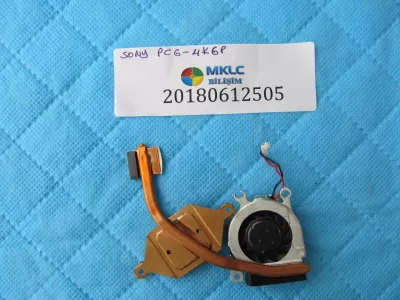 Sony pcg-4k6p fan bakir soğutucu (heatsink) orjinal ürün