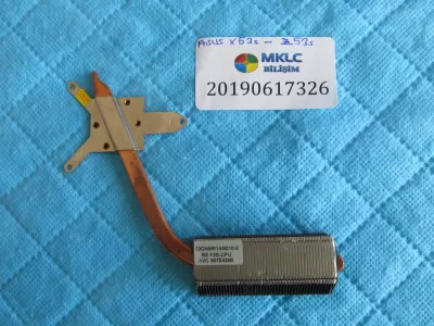 Asus x53s-z53s bakir soğutucu (heatsink) orjinal ürün