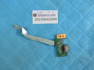 Toshiba c75a usb kart ve flex orijinal ürün