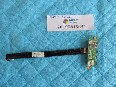 Casper m760 usb port flex ve ses karti orjinal ürün