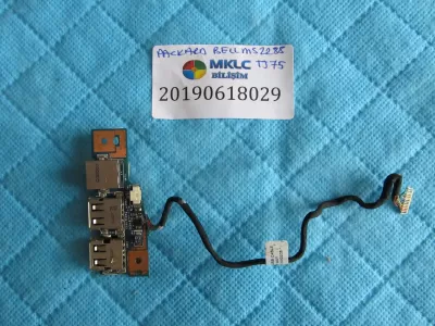 Packard bell ms2288 tj75 usb port flex ve ethernet karti