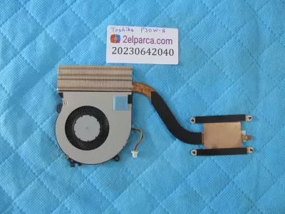 Toshiba p30w-b fan soğutucu bakir heatsink orjinal ürün