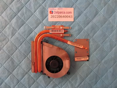 Toshiba a200 fan soğutucu bakir (heatsink) orjinal ürün