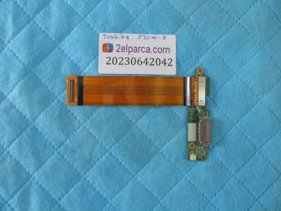 Toshiba p30w-b şarj karti flex orjinal ürün