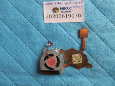 Sony vaio vgn tx56c tx92s fan bakir soğutucu (heatsink)