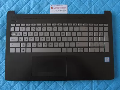Hp 15-da1017nt üst kasa klavye kasasi klavye dahil (tek tuş eksik klavye daha önce değişmiş)