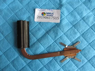Toshiba c875 soğutucu bakir (heatsink) orjinal ürün