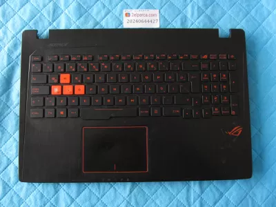 Asus gl553vw üst kasa klavye kasasi klavye touchpad dahil komple set temiz orjinal ürün