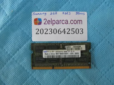 Samsung 2gb ddr3 8500m 07-10-f2 ram bellek orjinal ürün