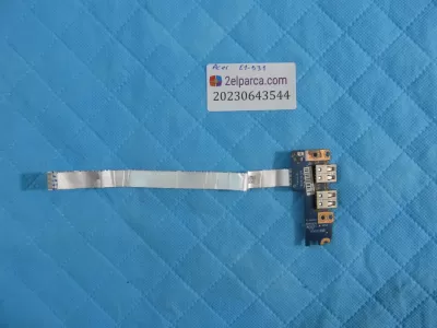 Acer e1-531 e1-521 usb karti ve flex  orjinal ürün