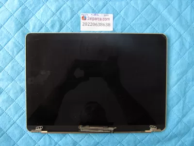 A1534 ekran apple macbook retina 12-inch a1534 (2015 2016 2017) full ekran ( ekran dış camı çatlak ) set gold 2 el çikma