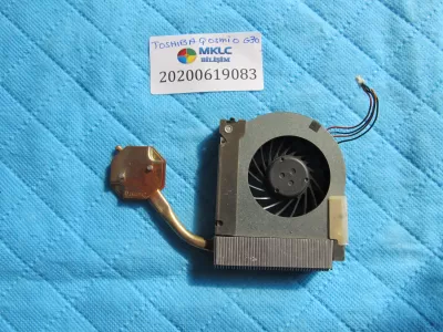 Toshiba qosmio g30 fan bakir soğutucu (heatsink)