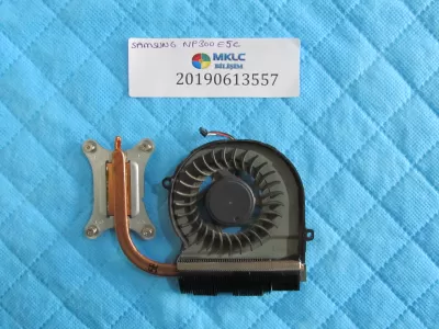 Samsung np300e5c fan bakir soğutucu (heatsink)