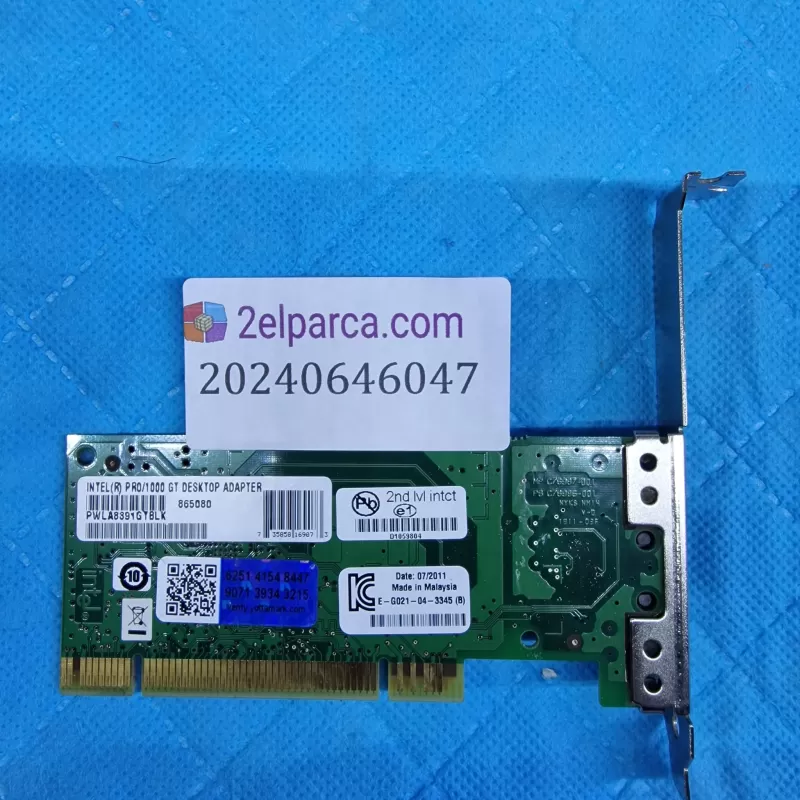 PCI Intel PRO/1000 GT Desktop Adapter — Görsel 2