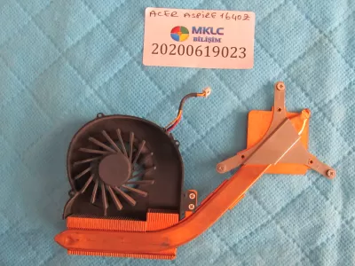 Acer aspire 1640z fan bakir soğutucu (heatsink)
