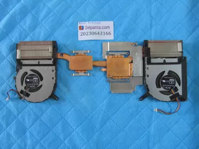 Asus fx505gd fan soğutucu bakir heatsink komple set orjinal ürün