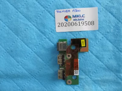 Toshiba a300 usb port ve ethernet karti