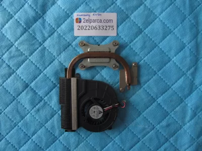 Samsung rv511 fan soğutucu bakir heatsink set orjinal ürün