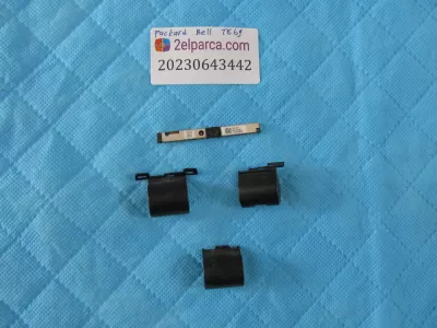 Packard bell easynote te69 menteşe kapaklari ve kamera orjinal ürün