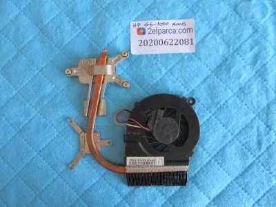 Hp g6-1000 fan bakir soğutucu (heatsink) amd