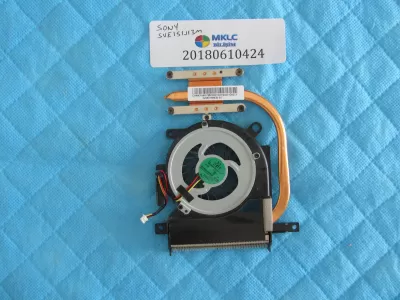 Sony sve151j13m fan bakir soğutucu (heatsink) orjinal ürün