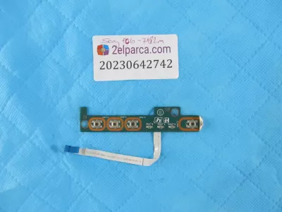 Sony pcg-7182m vgn-nm23tf tetik butonu ve kontrol panel kart flex orjinal ürün