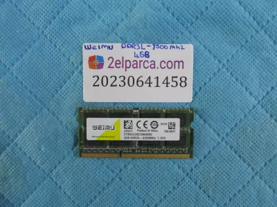 Weimu ddr3l 4gb 8500mhz ram bellek orjinal ürün