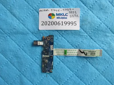 Acer 5551-5552-5741-5742 tetik karti ve flex orjinal ürün