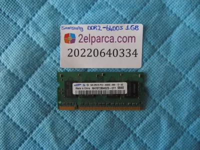 Samsung ddr2 1gb 6400s ram bellek orjinal ürün