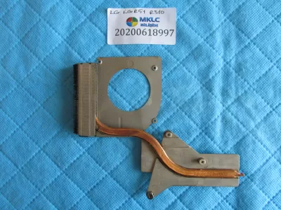 Lg lgr51 r510 bakir soğutucu heatsink