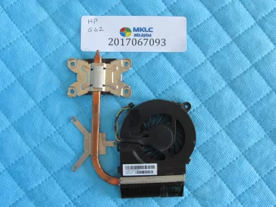Hp g42 fan bakir soğutucu (heatsink) orjinal ürün
