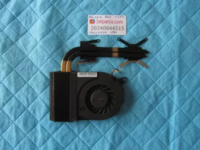 Packard bell vg70 easynote lv44 fan soğutucu bakir (heatsink) orjinal ürün