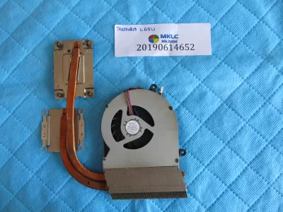 Toshiba l650 fan bakir soğutucu (heatsink) orjinal ürün
