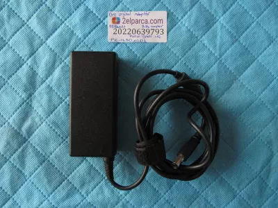 Dell orjinal adaptör pa-1650-02d2 19.5volt 3.34amper kalin iğneli uç