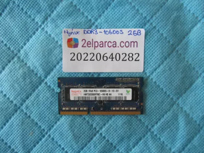 Hynix 2gb ddr3 10600s 9-10-b1 ram bellek orjinal ürün