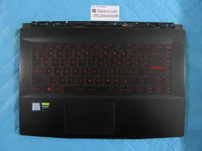 Msi gf65 üst kasa klavye kasasi klavye dahil ms-16w1 orjinal ürün