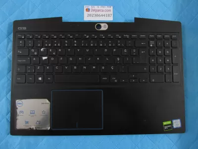Dell g3 15 3590 p89f üst kasa klavye kasasi klavye dahil 9. nesil uyumlu orjinal ürün