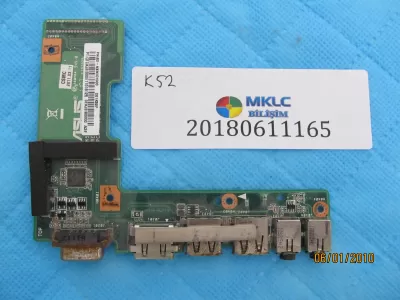 Asus k52 usb vga port ve ses karti